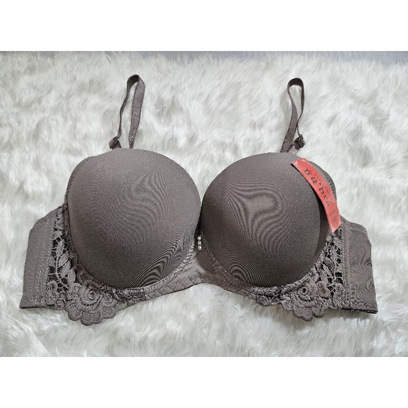 DQ bra เสื้อในดันทรง งาน2 ตะขอ ไซต์ 36/80**40/90**42/95