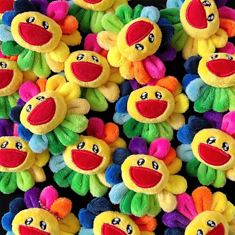 🐻พร้อมส่ง🐻 เข็มกลัด/พวงกุญแจลายดอกไม้ มุราคามิ (Murakami) เข็มกลัดดอกไม้ 🌼