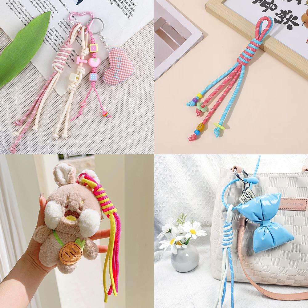 [ส่งด่วน] MT103 เชือกพวงกุญแจ Custom ทำสายคล้องโทรศัพท์มือถือ พวงกุญแจ Art Toy พวงห้อยกระเป๋า DIY Craft╭♥