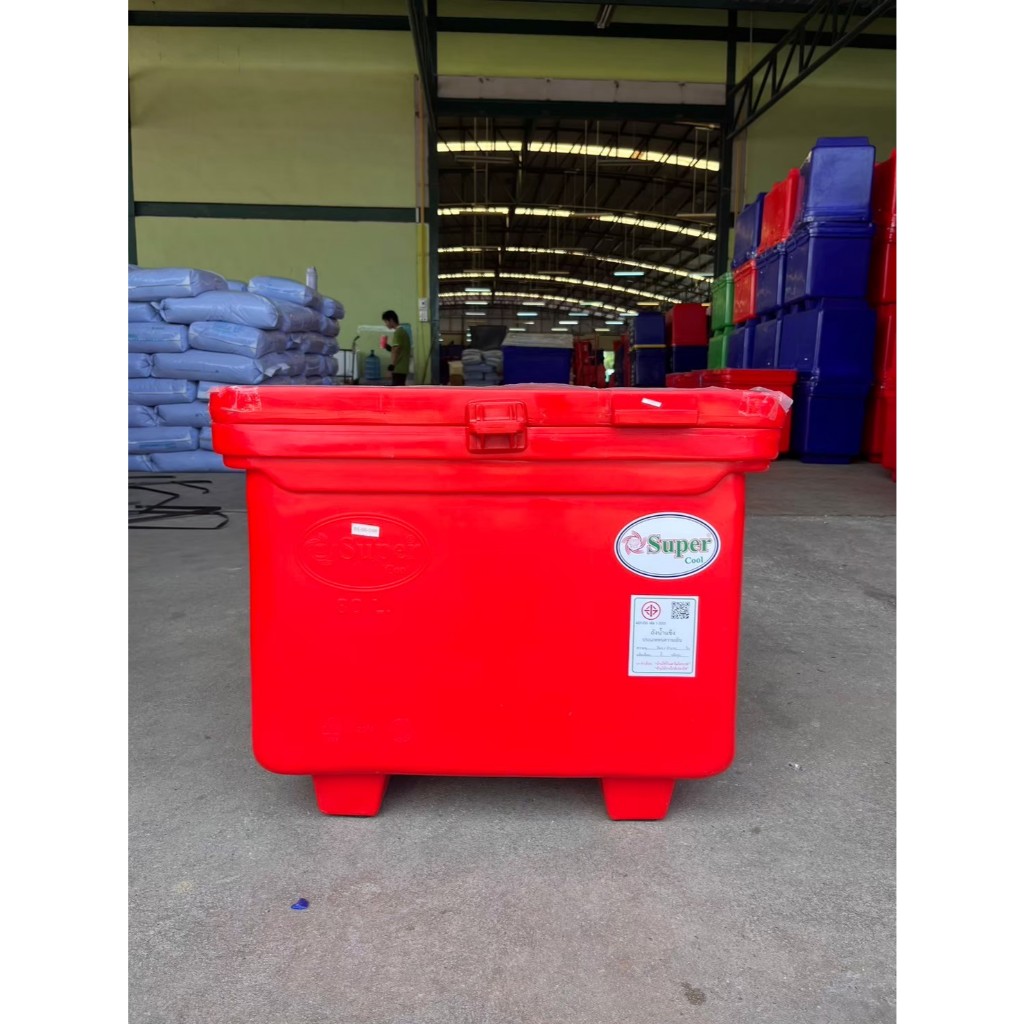 ถังน้ำแข็ง ความจุ 80ลิตร ตัวถังแข็งแรง ทนทาน มีรับประกัน มี มอก.ได้มาตราฐาน (สั่งซื้อทีละ 1 ใบ) - รูปที่ 2