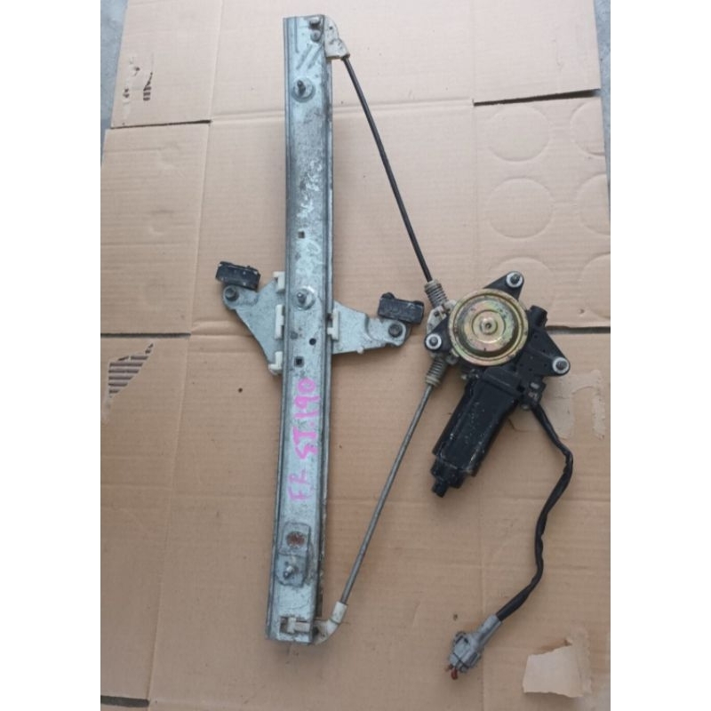 รางยกกระจกไฟฟ้า หน้าซ้าย โตโยต้า โคโรน่า ST190  ST191 TOYOTA CORONA