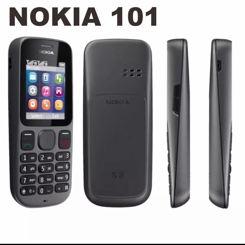 NOKIA 101 มือถือปุ่มกดของแท้ 100%  เมนูภาษาไทย ปุ่มกดไทย รองรับทุกเครือข่าย เสียงดังชัด ใช้งานง่าย
