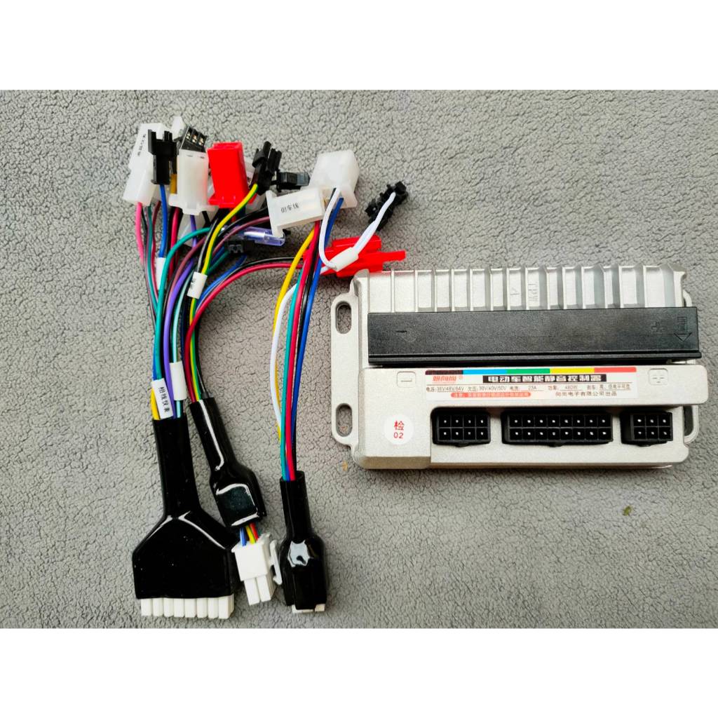กล่องคอนโทรลมอเตอร์สกู๊ตเตอร์ไฟฟ้า จักรยานไฟฟ้า รถแม่บ้าน ขนาด 48V60V64V/480W ไม่ต้องจูน พร้อมส่งทันที