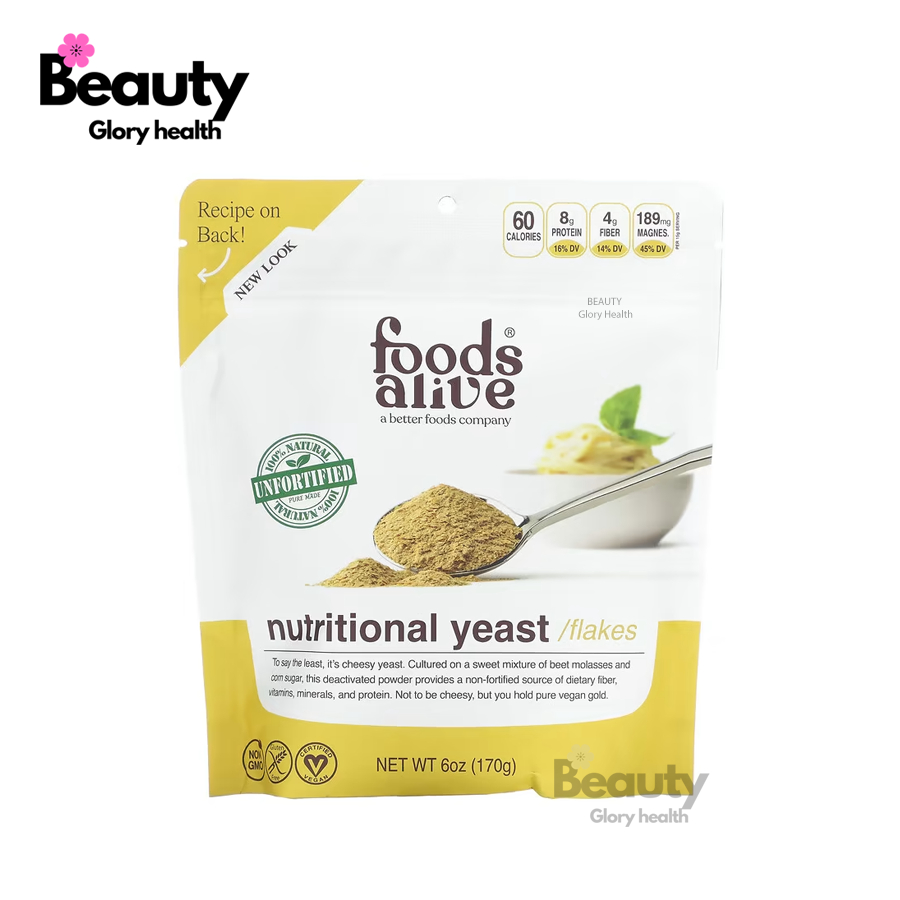 Foods Alive, Nutritional Yeast Flakes, 6 oz (170 g)