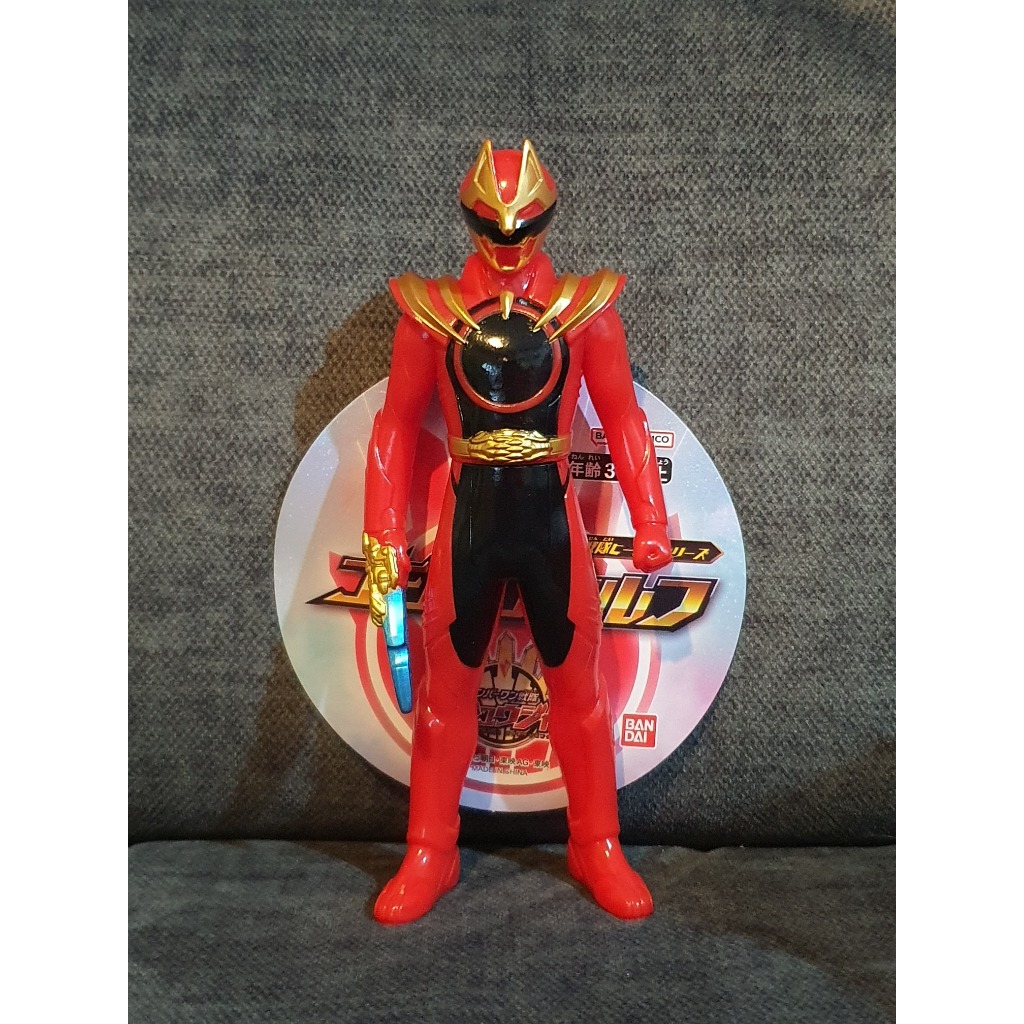 Soft Bandai No.1 Sentai Gozyuger Gozyu wolf ซอฟซูวูล์ฟ เซนไตสีแดง