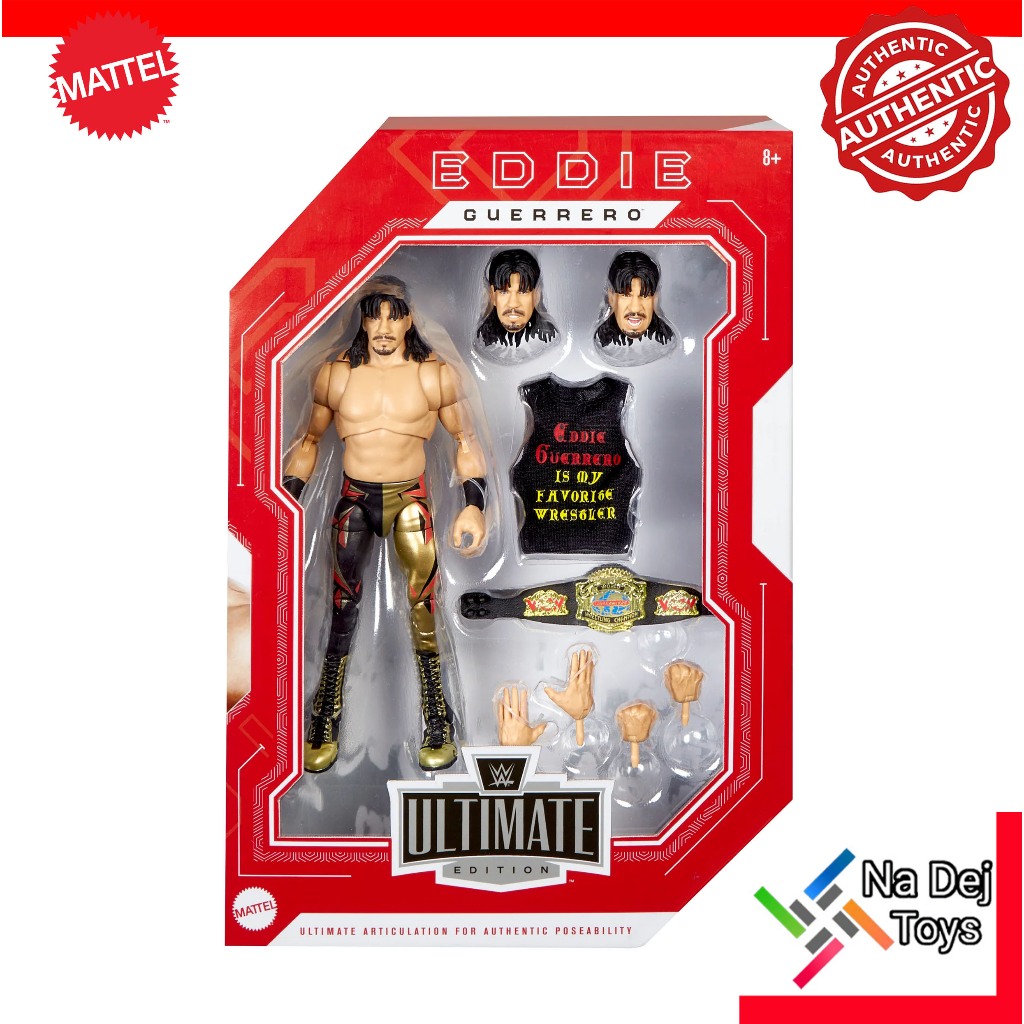Mattel WWE Ultimate Edition Eddie Guerrero 6" Figure มวยปลํ้า อัลติเมท อีดิทชั่น เอ็ดดี้ เกอเรโร่ ค่
