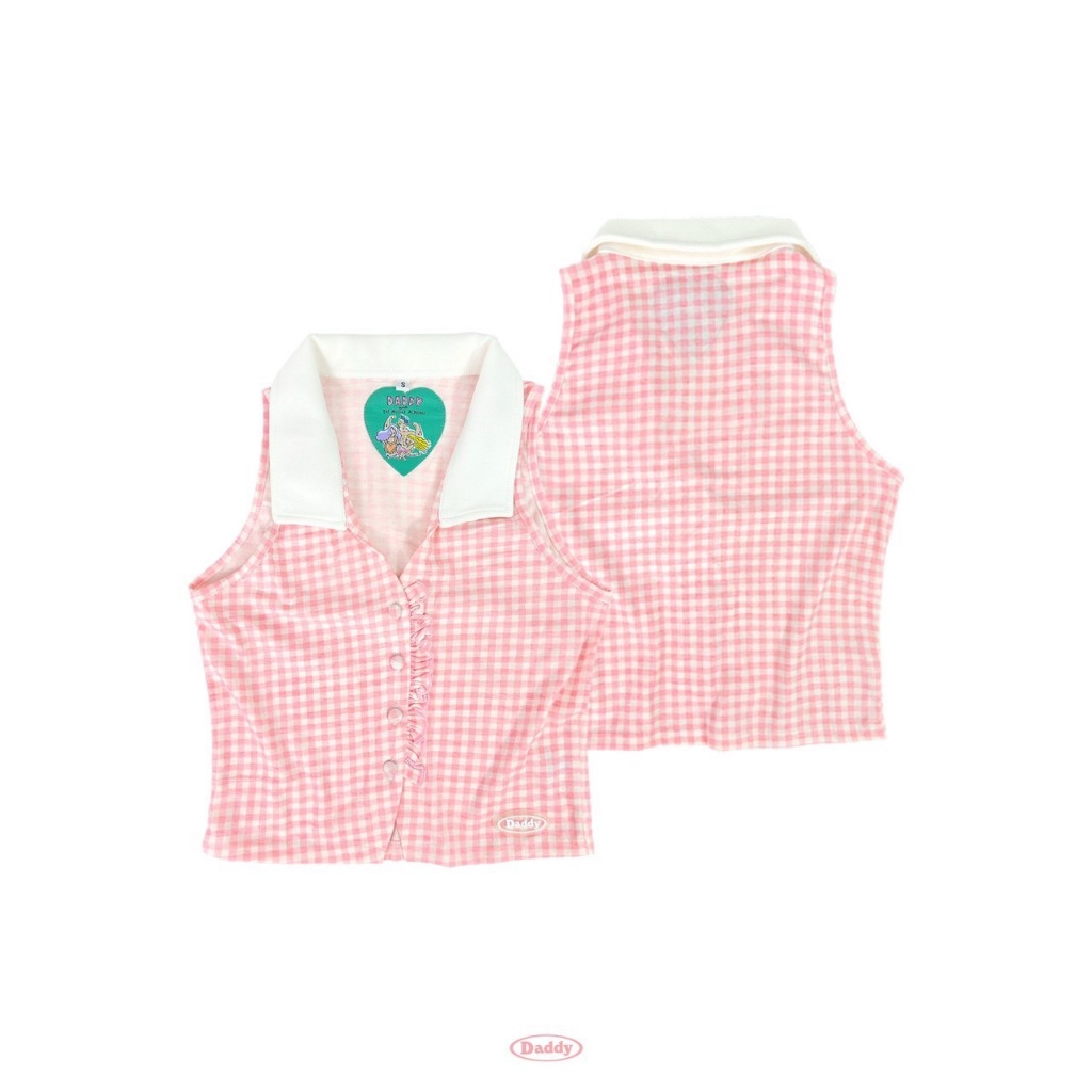 DADDY | Pinky Pie Top เสื้อกล้ามโปโล สุดน่ารัก