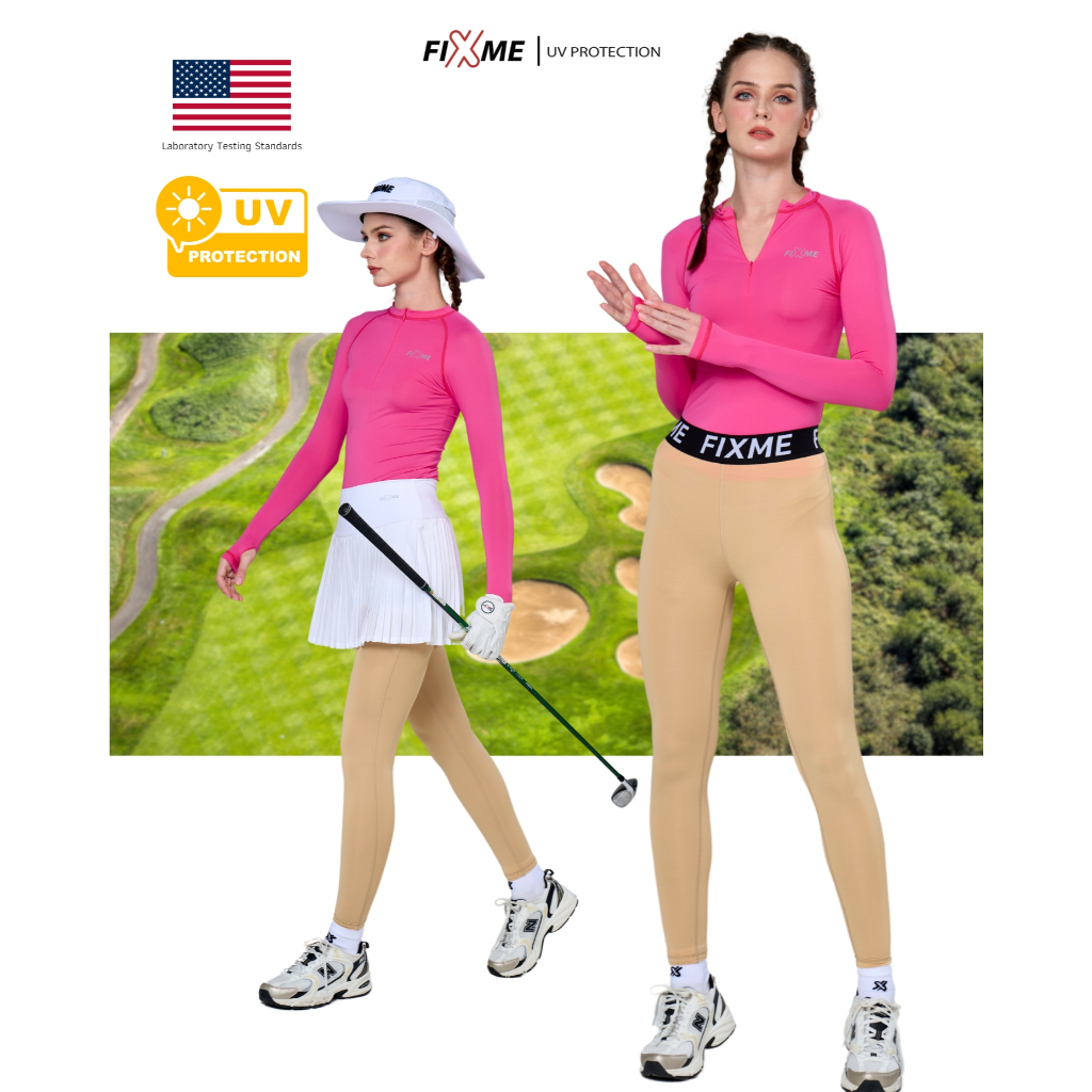 (เน้นกันUV) กางเกงกันUV ตีกอล์ฟ บางเบา รุ่น Airlix  ซับในกันแดด  FIXME