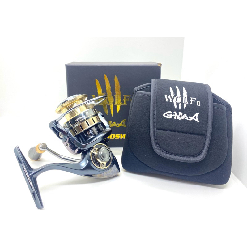 รอกสปินนิ่งG- MAX Wolf II เบรคหนักน้ำหนักเบา Gmax  Wolf 2024 SW