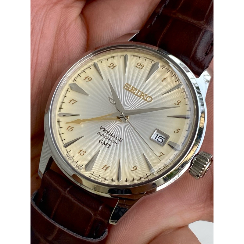 นาฬิกาข้อมือ SEIKO Presage Cocktail Time GMT Automatic SSK041J1
