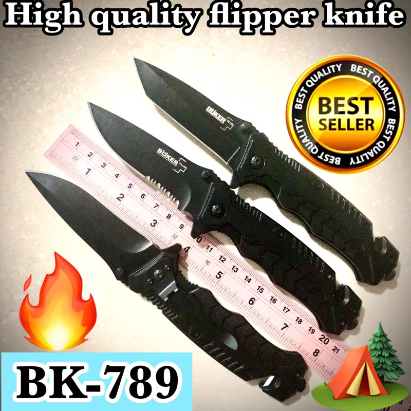 High quality flipper knife BK-789 for collection and use camping 🏕️