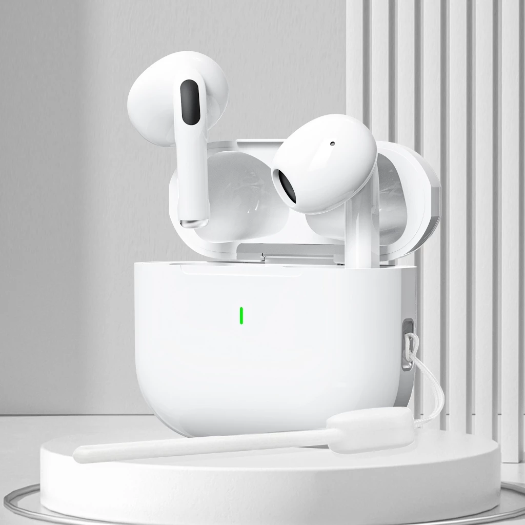 GOOJODOQ J201 หูฟังบลูทูธ หูฟัง Bluetooth 5.3 Ipx5 ไมโครโฟนในตัว A6 Pro หูฟังไร้สาย สมาร์ททัช Type C thumbnail 9