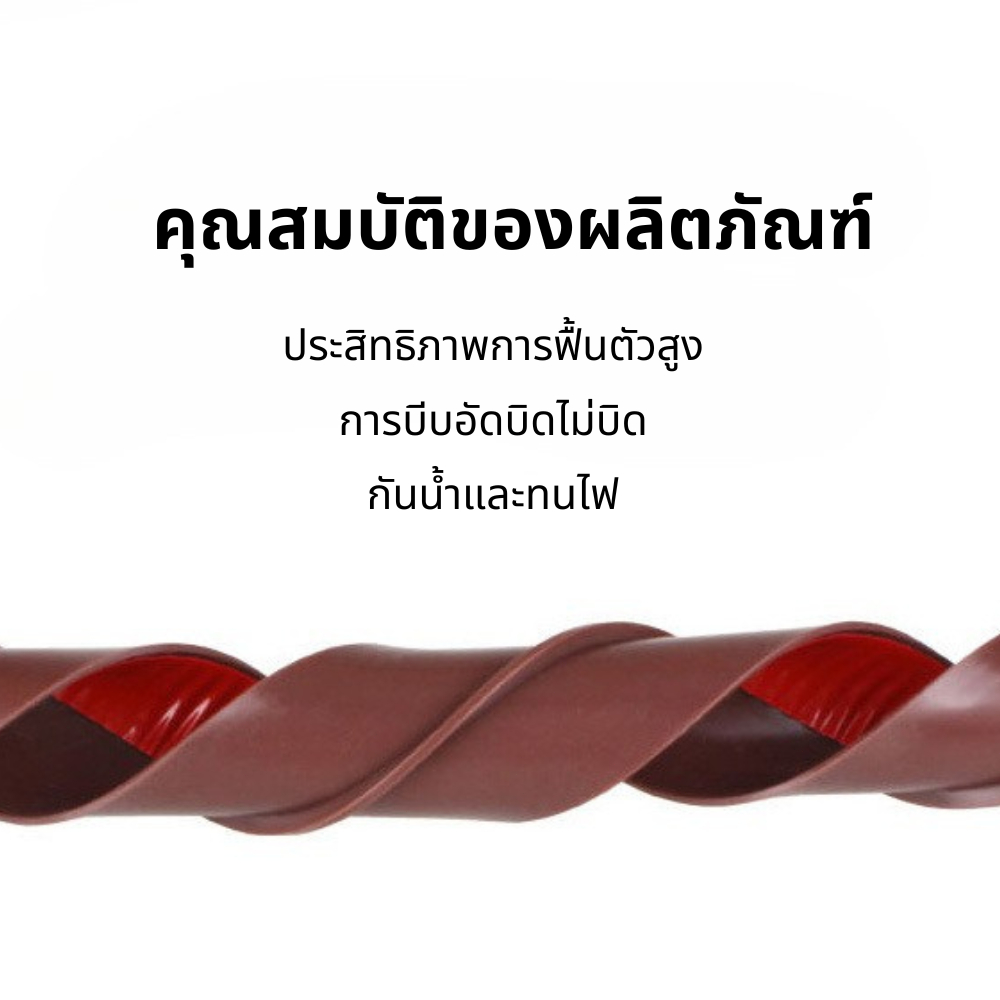 ซีลประตู 3M เทปซีล ขนาด3.5cm*90cm กั้นประตู ติดขอบประตู/หน้าต่าง ที่ปิดช่องประตู กันแมลง กันลม PVC - รูปที่ 3