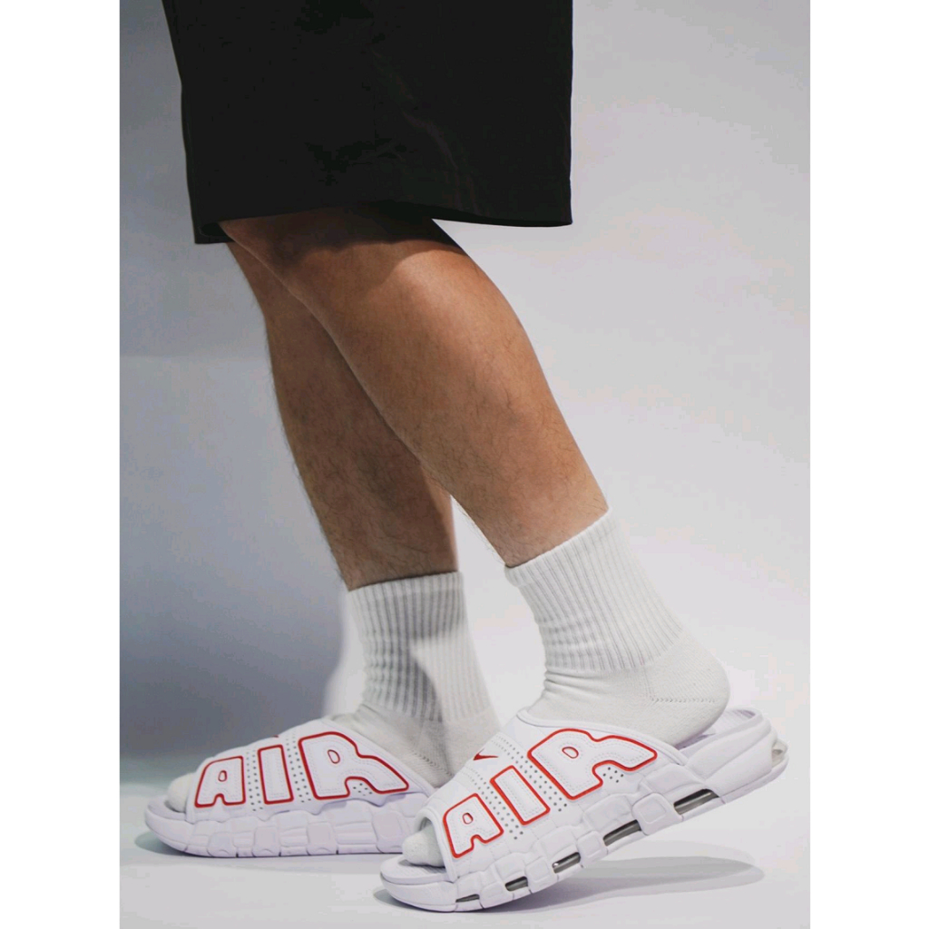 Nike Air More Uptempo Slide รองเท้ามีสายรัดรุ่นฮิต(ของแท้ 100%)