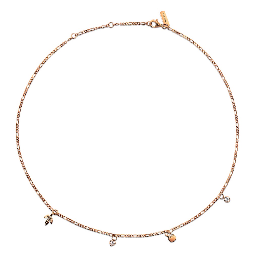 Jewellista สร้อย Alsa เงินแท้925 ประดับพลอย CZ