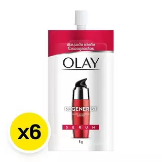 โอเลย์ รีเจนเนอร์รีส ไมโครสคัลป์ติ้ง ไนอาซินาไมด์ ซีรั่ม 6 กรัม 6 ซอง OLAY REGENERIST SERUM 6 ml