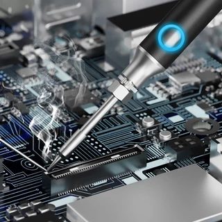 TASKTOOL หัวแร้งบัดกรี หัวแร้งบัดกรีแบบ USB 3 ระดับอุณหภูมิ หัวแร้งพลังสูง ชุดหัวแร้งบัดกรี5โวลต์8วัตต์ คุณภาพเกรด AAA