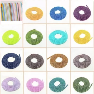 สายพัน สีด้าน/ลาย ( สุ่ม ) ตัวถนอมสายชาร์จ ยาว1.4เมตร เกลียวง่าย กันหักได้ดี ช่วยให้ใช้งานได้นานขึ้น