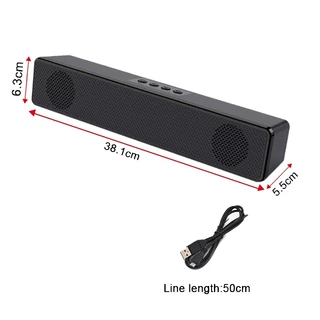 【COD】ลําโฟงบูลทูธ ลําโพงไร้สาย ลำโพง ลําโพงบลูทูธ soundbar ซาวด์บาร์ ซาวด์บาร์ทีวี บลูทูธไร้สาย สําหรับลําโพง PC