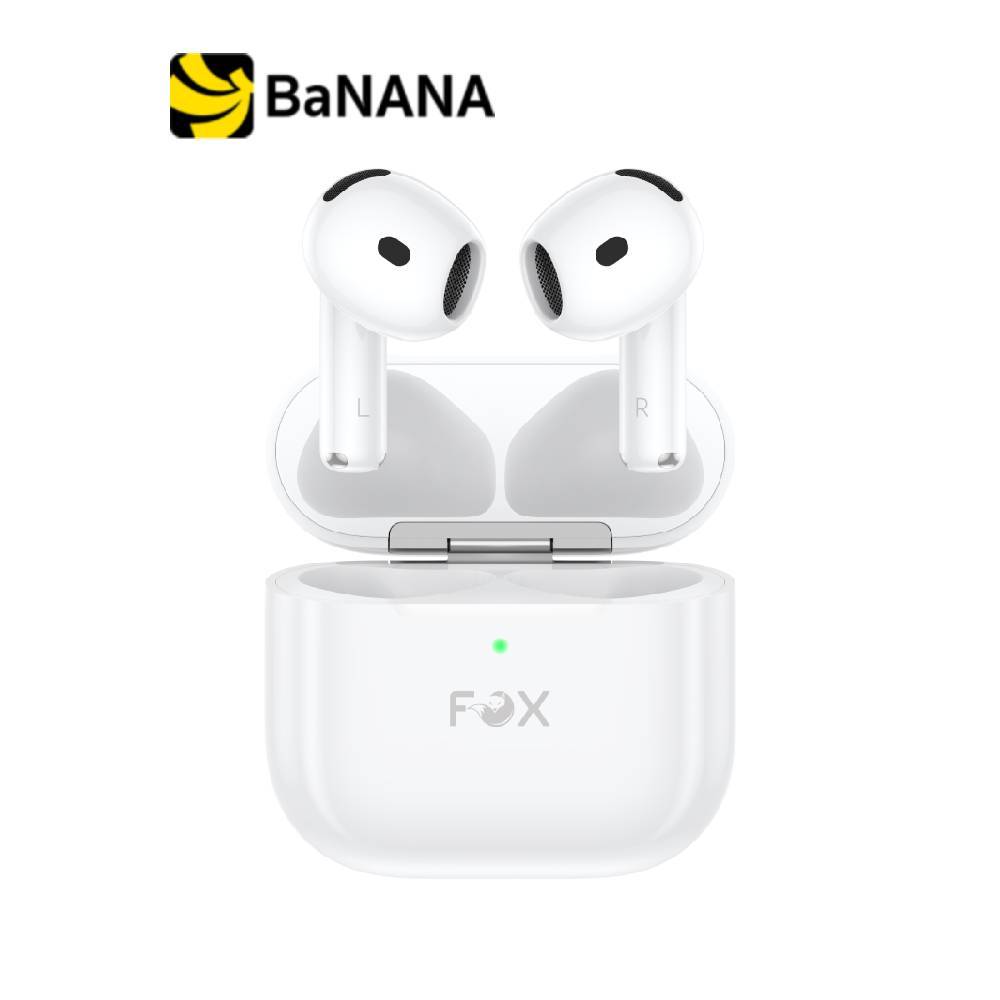 หูฟังไร้สาย FOX TWS G4 ANC BT-04 White by Banana IT