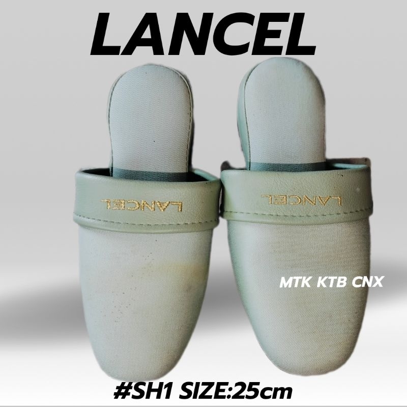 รองเท้าslipper lancelแท้มือสองญี่ปุ่น#SH1