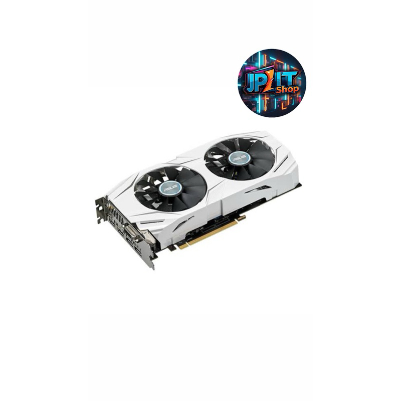 ASUS DUAL GTX 1060 3GB DDR5 เสือขาว ราคาถูกกมีประกันจากทางร้านให้ครับบ(การ์ดจอมือสองใช้งานได้ปกติ)