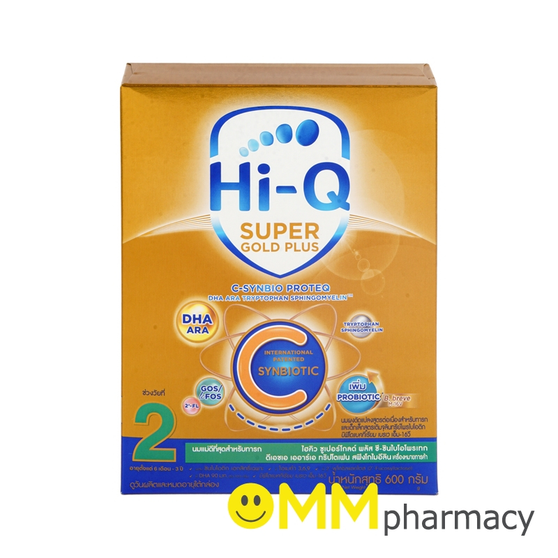HI-Q SUPER GOLD C สูตร2 600G.