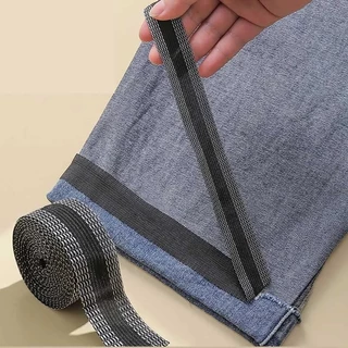 （พร้อมส่งจากไทย）DIY เทปกาวติดขากางเกง ความยาว เทปผ้ากาวติดผ้าแบบรีด Trousers Legs Tape