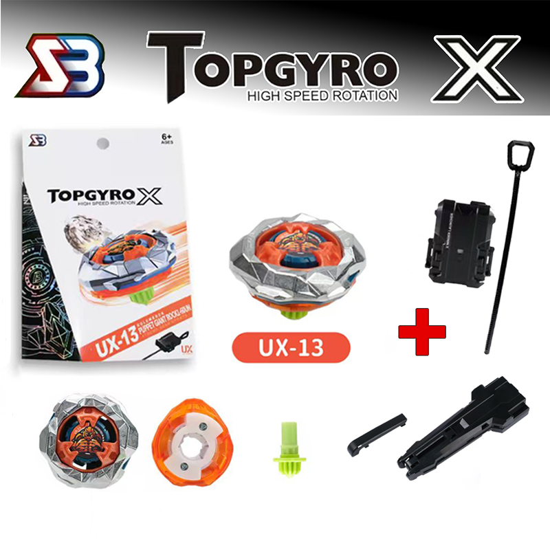 X BX Gyro ลูกข่าง สำหรับผู้เริ่มต้นของเล่นต่อสู้โลหะ ลูกข่างหมุน ชุดลูกข่างเบย์เบลด ซื้อเป็นของขวัญให้เด็ก