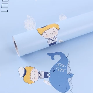 วอลเปเปอร์ลายการ์ตูนน่ารักมาก หน้ากว้าง 45 ซม.ยาว 10 เมตรต่อม้วน