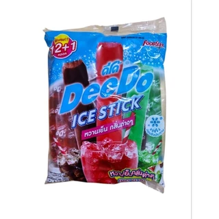 ดีโด้ ICE STICK ไอซ์ สติค หวานเย็นผลไม้ รุ่น 12 แถม 1 หลอด