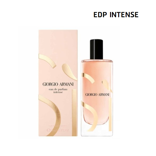 (EDP INTENSE) Giorgio Armani SI EDP INTENSE 15 ml. กล่องซีล ป้ายไทย