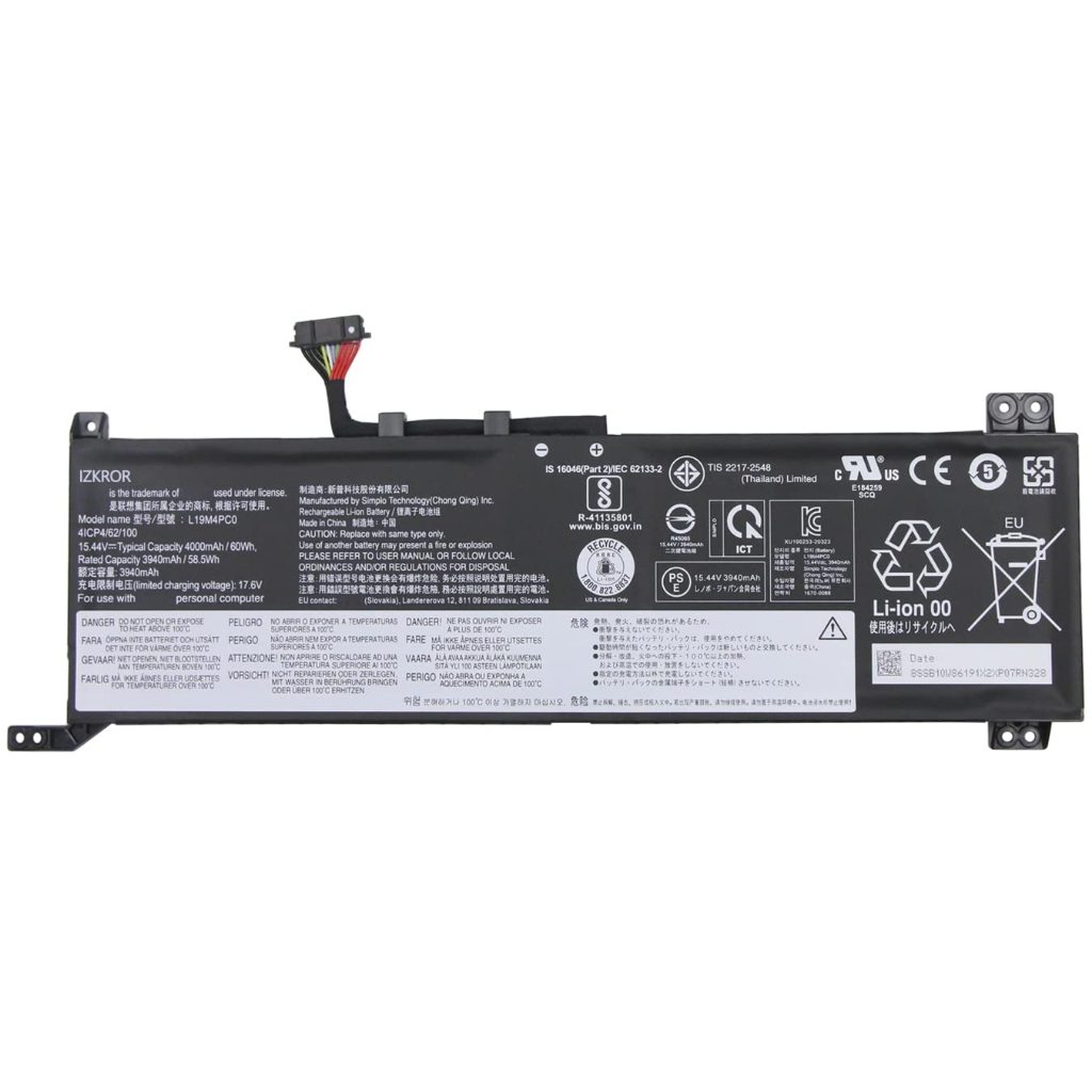 Battery Lenovo Legion 5-15ARH05 (L19C4PC0/L19M4PC0) รอสินค้า 15 วัน