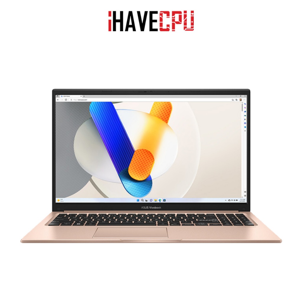iHAVECPU NOTEBOOK (โน้ตบุ๊ค) ASUS VIVOBOOK 15 X1504VA-ROSE365WA (TERRA COTTA)