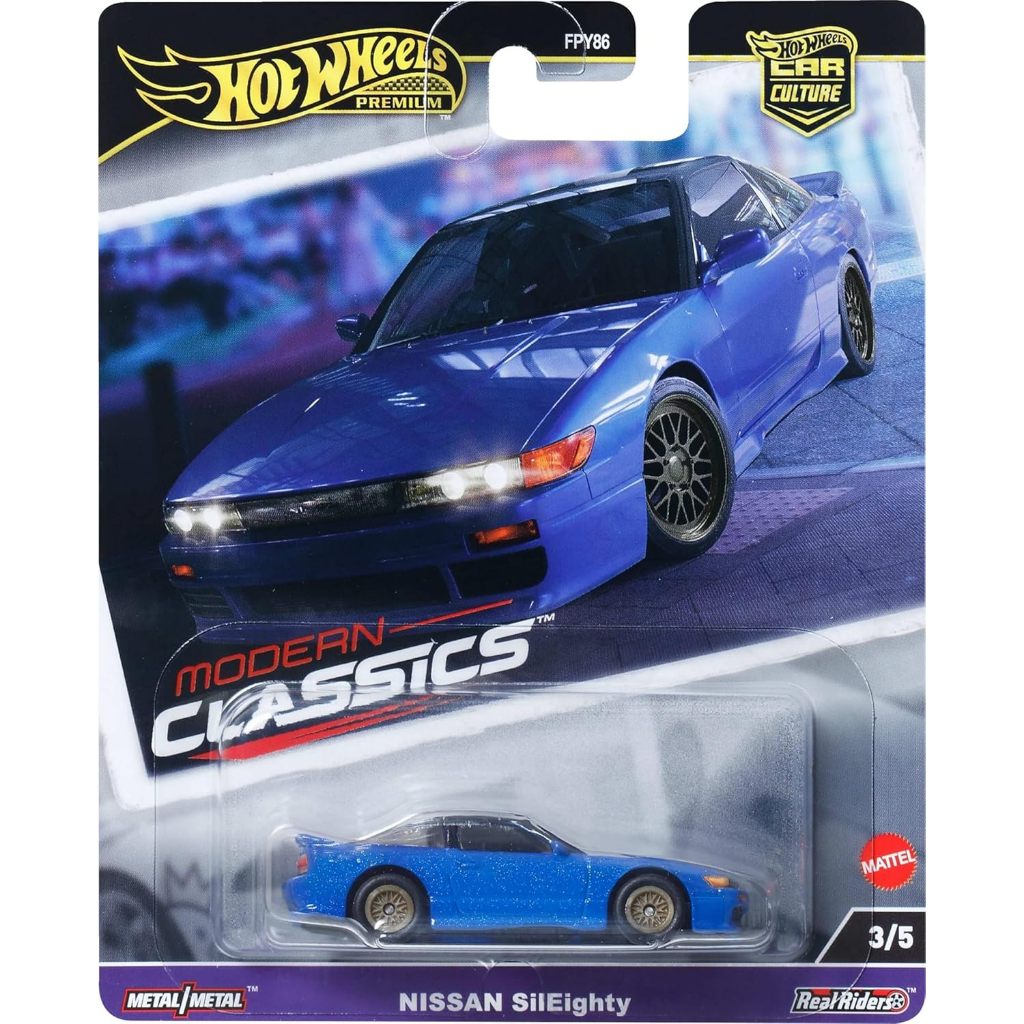 รถเหล็ก HOTWHEELS PREMIUM ของแท้ Modern Classics Nissan Sileighty (HWP2025_#HRV75)
