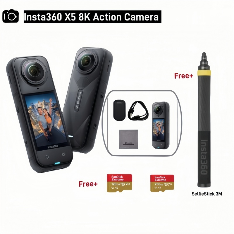 Insta360 X5 Action Camera 8k