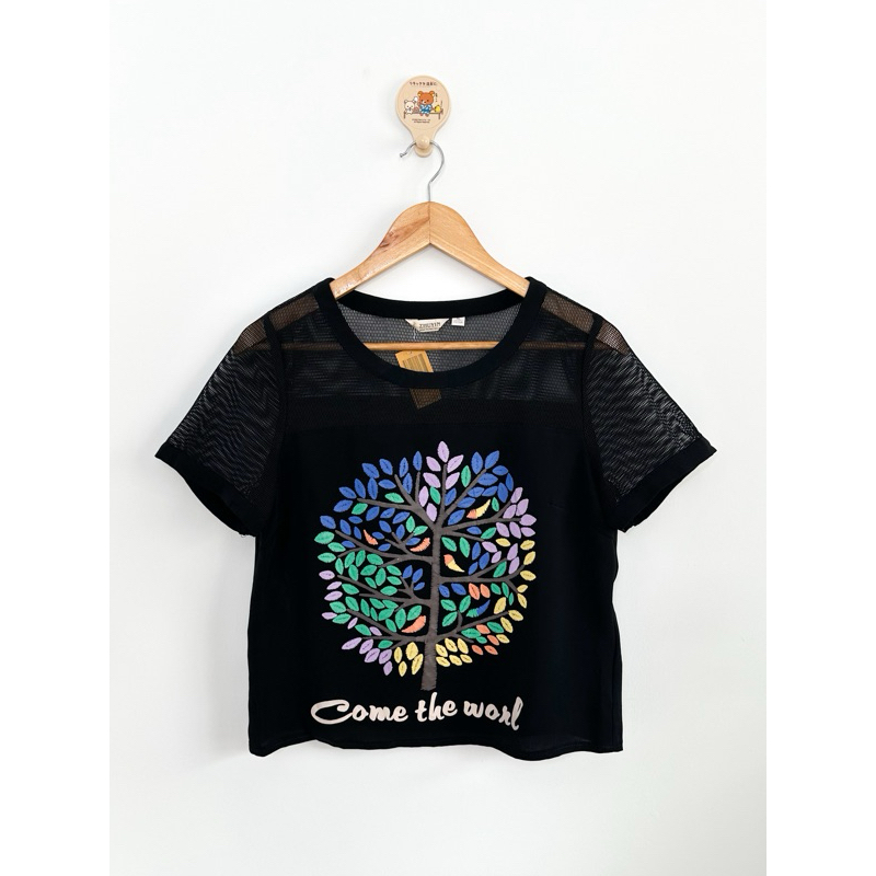 เสื้อแฟชั่นสีดำ ZHUYIN