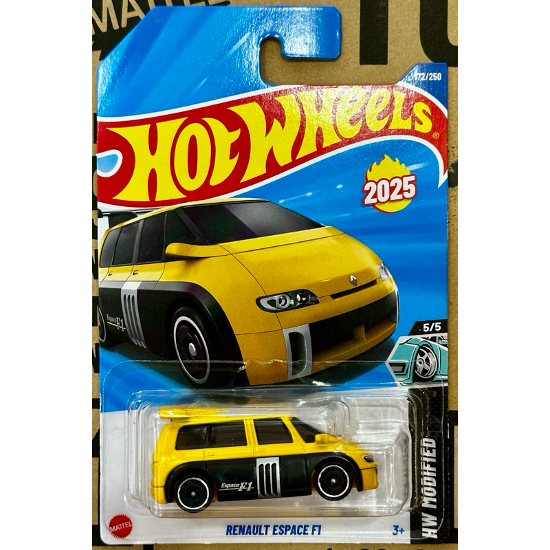 Hotwheels RENAULT ESPACE F1 1:64