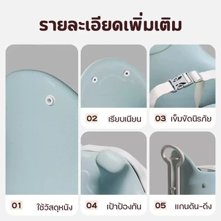 Aibedo เก้าอี้ทานข้าว รุ่นอัพเกรดใหม่ เก้าอี้อเนกประสงค์ โหมดหัดเดิน อาบน้ำได้ โหมดหัดกินข้าว มาพร้อมกับอุปกรณ์เสริม