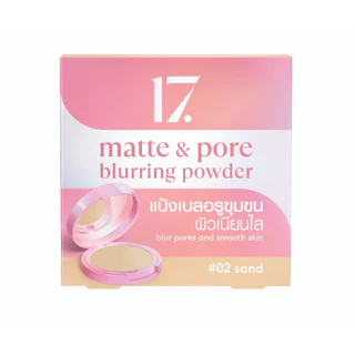 17 Matte & Pore Blurring Powder 6G เซเว่นทีน แมท พาวเดอร์