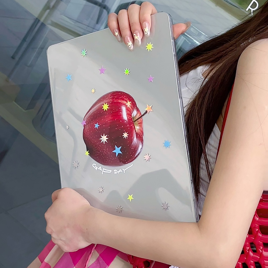 Shesell พร้อมส่ง✨เคส macbook (Crystal)Star Apple M4 A3240 Air13/Air15/Pro13 เคสสำหรับแมคบุ๊คใส Pro14
