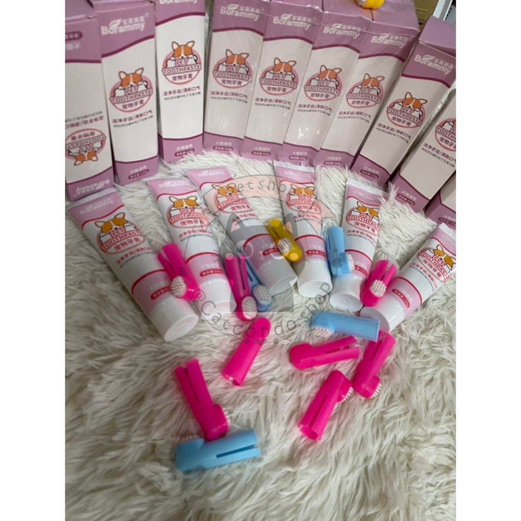 แปรงสีฟันสัตว์เลี้ยง 360องศา หัวแปรง ขนนุ่ม อ่อนโยนต่อเหงือกและฟัน แปรงสีฟันหมาและแมว ราคา ถูกที่สุด ดีลบีเคเค แกลเลอรีภาพที่ 7