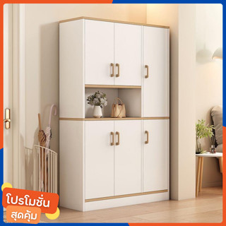 ตู้เก็บของ ตู้วางของครัว ปรับชั้นด้านในได้ ถอดประกอบได้ ขนาด…