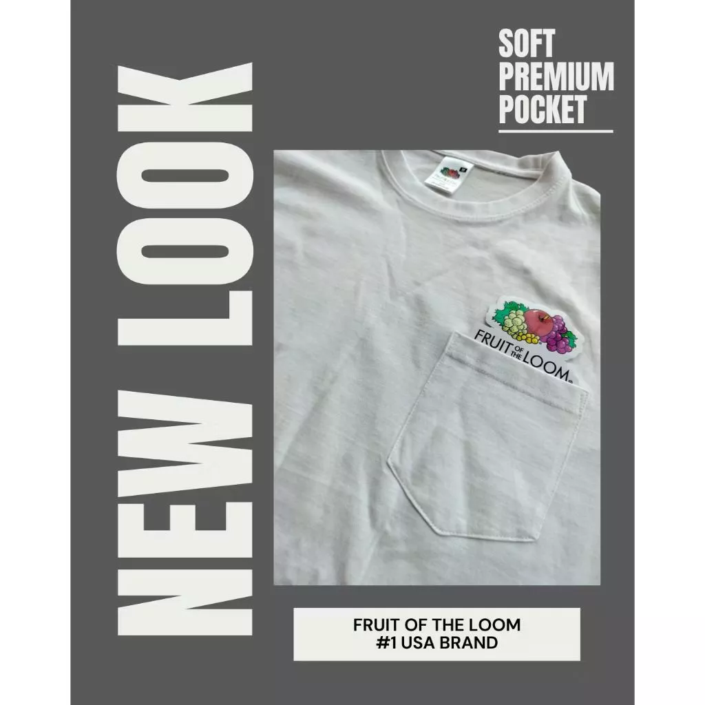 Soft Premium มีกระเป๋าหน้า สีขาว