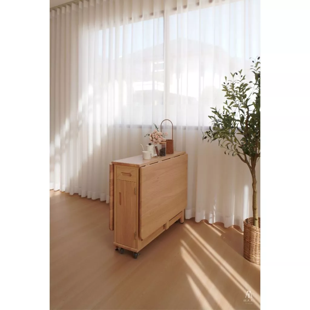 MAAI Design Butterfly table only /ไม่รวมเก้าอี้ ประหยัดพื้นที่ โต๊ะอเนกประสงค์ พับได้ thumbnail 3