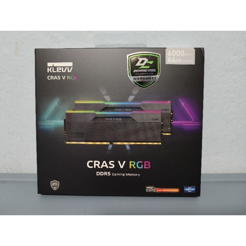 KLEVV CRAS V RGB DDR5/6000 64GB