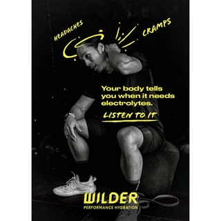 WILDER Salt Electrolytes ให้ความสดชื่นอย่างรวดเร็ว แบบ set 3 ซอง | เกลือแร่เข้มข้น สำหรับคนออกกำลังกาย