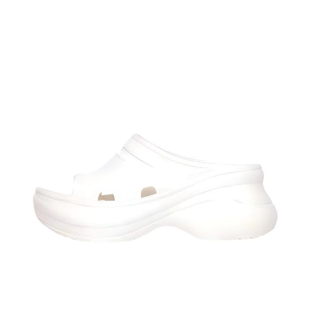 Balenciaga  รองเท้าแตะเย็น Crocs ก้นหนา แฟชั่น Sandals น้ำหนักเบาและสะดวกสบาย