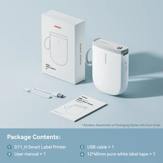 [ส่งในไทย] Niimbot D11_H เครื่องพิมพ์ความร้อน เครื่องพิมพ์ไร้หมึก กระดาษฉลาก