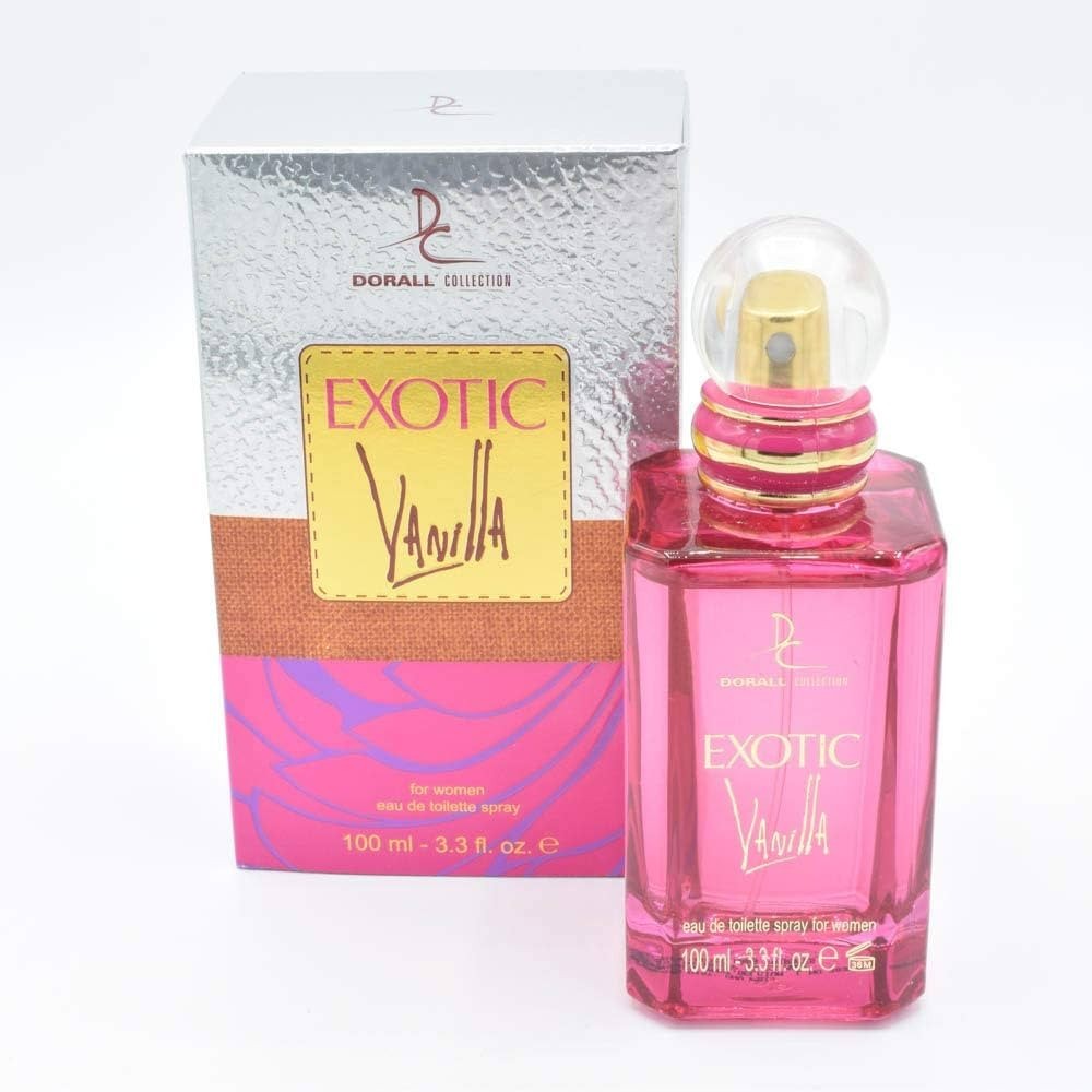 น้ำหอม DORALL COLLECTION EXOTIC VANILLA PERFUME ขนาด 100 มล. โทนกลิ่นวนิลาคาราเมล อบอุ่น อ่อนหวาน